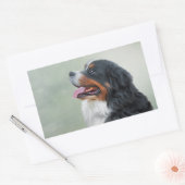 Bernese Mountain Dog Rechteckiger Aufkleber (Umschlag)