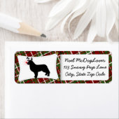 Bernese Mountain Dog Rentier Weihnachten (Insitu)