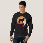 Bernese Mountain Dog Retro 3 Sweatshirt (Vorne ganz)