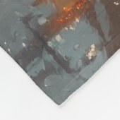 Bernese Mountain Dog Roller Untersetzer Weihnachte Fleecedecke (Ecke)