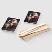 Bernese Mountain Dog Santa Claus Weihnachten Fächer (Non-assembled)