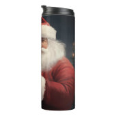 Bernese Mountain Dog Santa Claus Weihnachten Thermosbecher (Nach rechts gedreht)