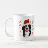 Bernese Mountain Dog Santa Paws Kaffeetasse (Links)