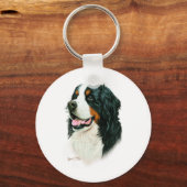 Bernese Mountain Dog Schlüsselanhänger (Vorderseite)