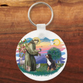 Bernese Mountain Dog Schlüsselanhänger (Vorderseite)