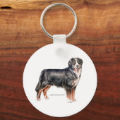 Bernese Mountain Dog Schlüsselanhänger (Vorderseite)