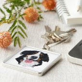 Bernese Mountain Dog Schlüsselanhänger (Seite)