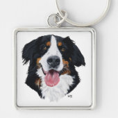 Bernese Mountain Dog Schlüsselanhänger (Vorne)