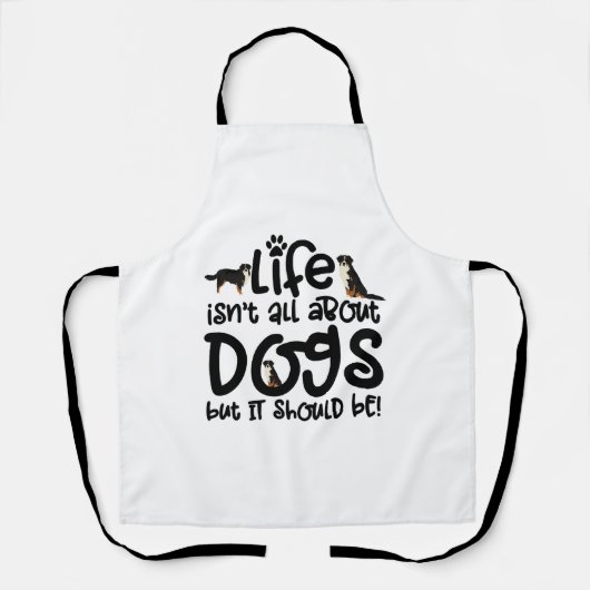 Bernese Mountain Dog Schürze (Vorderseite)