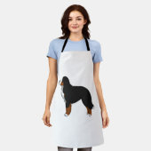 Bernese Mountain Dog Schürze (Getragen)