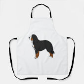 Bernese Mountain Dog Schürze (Vorderseite)