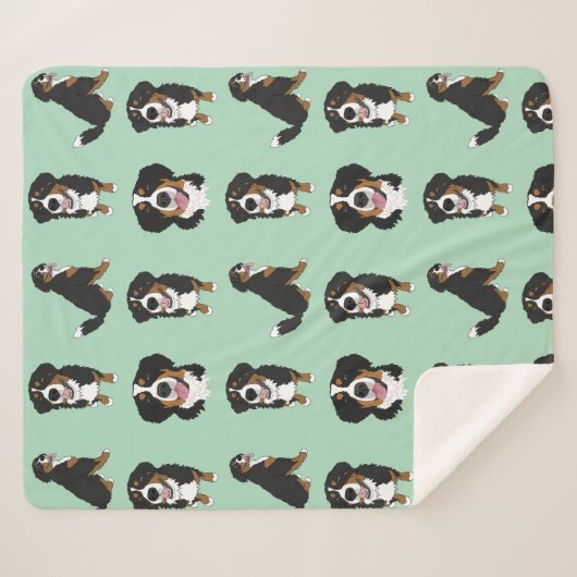 Bernese Mountain Dog Sherpadecke (Vorderseite (Horizontal))