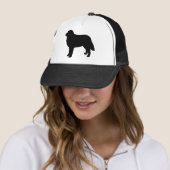 Bernese Mountain Dog Silhouette Truckerkappe (Beispiel)
