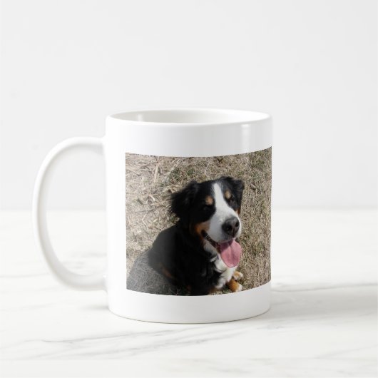 Bernese Mountain Dog Smile Kaffeetasse (Links)