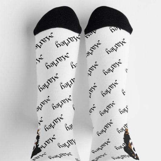 Bernese Mountain Dog Socken (Oben)