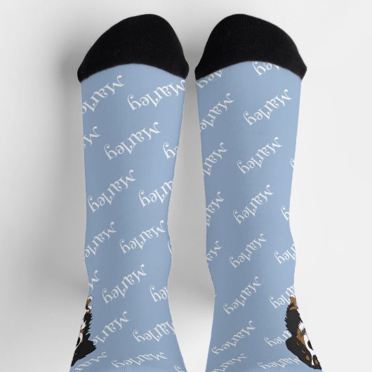 Bernese Mountain Dog Socken (Oben)
