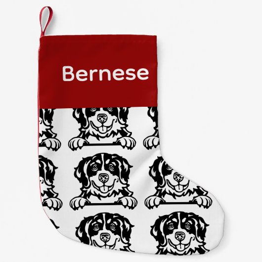 Bernese Mountain Dog Socken Maßgeschneiderte Hunde (Vorderseite)