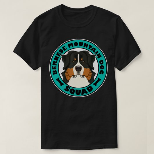 Bernese Mountain Dog Squad I Dog Lover Bernese Mou T-Shirt (Design vorne)