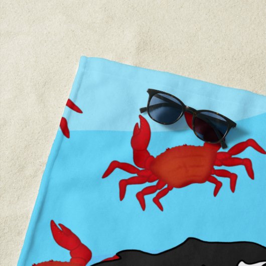 Bernese Mountain Dog Strandtuch (Beispiel)