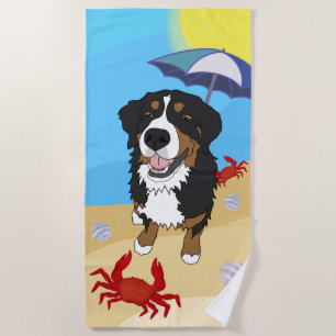 Bernese Mountain Dog Strandtuch