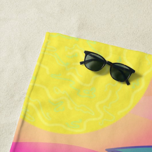 Bernese Mountain Dog Strandtuch (Beispiel)