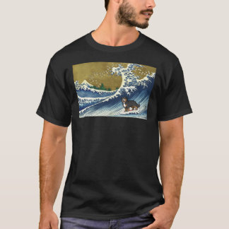Bernese Mountain Dog Surfen Klassischer T - Shirt 