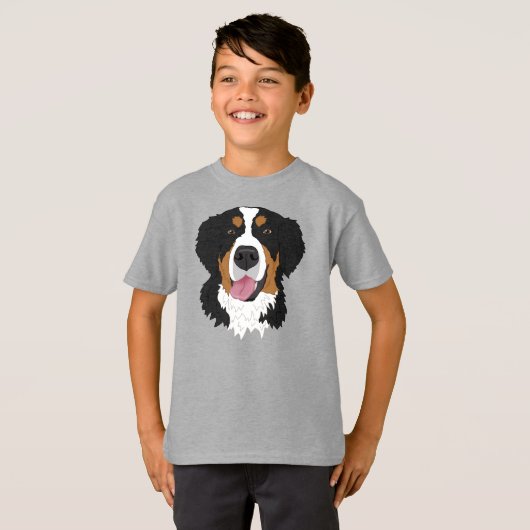 Bernese Mountain Dog T-Shirt (Vorne ganz)