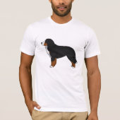 Bernese Mountain Dog T-Shirt (Vorderseite)