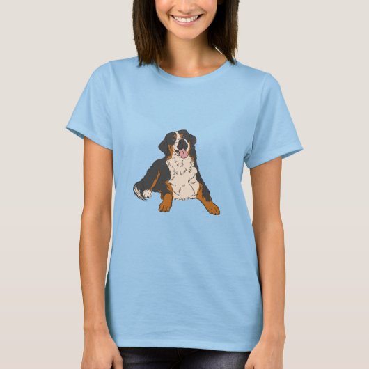 Bernese Mountain Dog T-Shirt (Vorderseite)