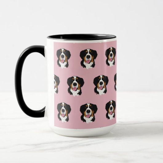 Bernese Mountain Dog Tasse (Links)