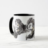 Bernese Mountain Dog Tasse (Vorderseite Links)