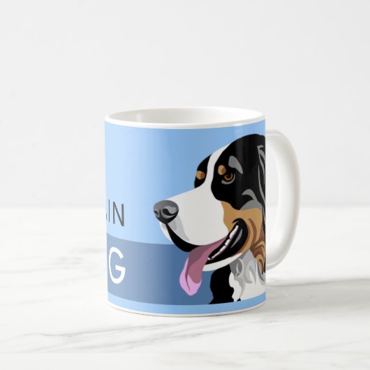 Bernese Mountain Dog Tasse (VorderseiteRechts)