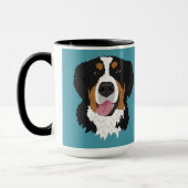 Bernese Mountain Dog Tasse (Links)