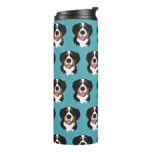 Bernese Mountain Dog Thermosbecher (Nach links gedreht)