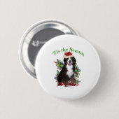 Bernese Mountain Dog "Tis Button (Vorne & Hinten)