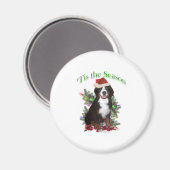 Bernese Mountain Dog "Tis Magnet (Vorderseite/Rückseite)