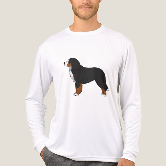 Bernese Mountain Dog Tri-Blend Shirt (Vorderseite)