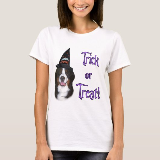 Bernese Mountain Dog Trick T-Shirt (Vorderseite)