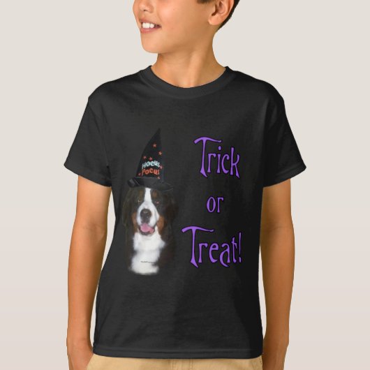 Bernese Mountain Dog Trick T-Shirt (Vorderseite)