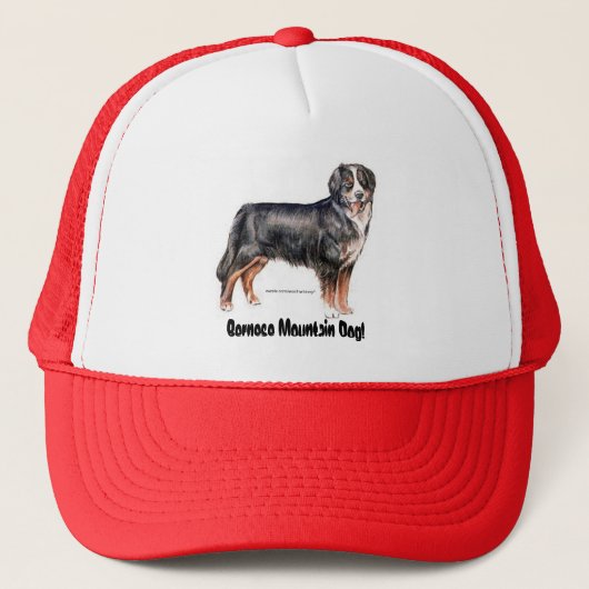 Bernese Mountain Dog Truckerkappe (Vorderseite)