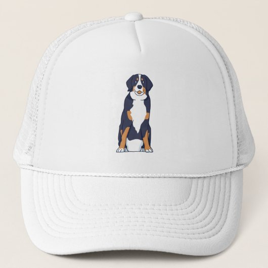 Bernese Mountain Dog Truckerkappe (Vorderseite)
