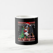 Bernese Mountain Dog Ugly Christmas Sweater Shirt Kaffeetasse (Mittel)