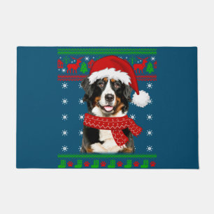 Bernese Mountain Dog Ugly Sweater Christmas Welpe Fußmatte