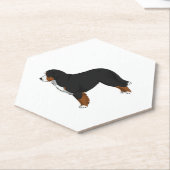 Bernese Mountain Dog Untersetzer (angewinkelt)