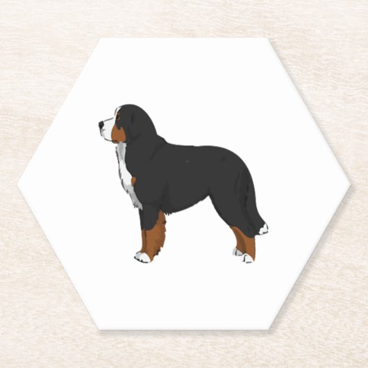 Bernese Mountain Dog Untersetzer (Vorderseite)