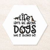 Bernese Mountain Dog Untersetzer (Vorderseite)