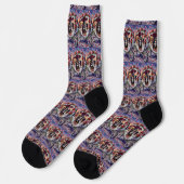 Bernese Mountain Dog Valentine's Day Socken (Linkes Detail)