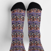 Bernese Mountain Dog Valentine's Day Socken (Oben)
