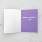 Bernese Mountain Dog Valentinstag Dankeskarte (Innenseite)