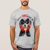 Bernese Mountain Dog Vampire Dog Funny Halloween T-Shirt (Vorderseite)